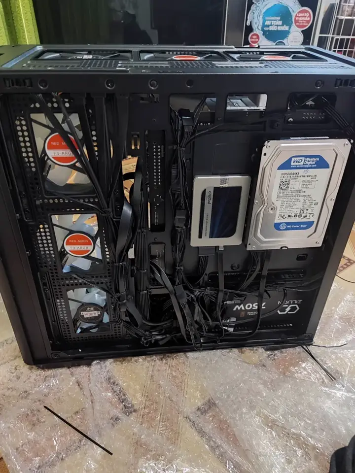 Lắp ráp PC và đi dây linh kiện máy tính gọn gàng